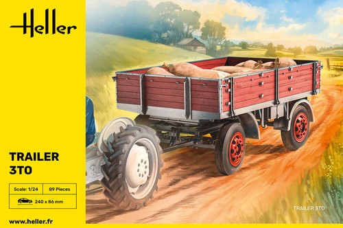 Heller trailer 3to - 3to,