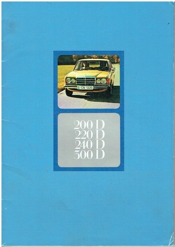 Mercedes benz w123 200d - mercedes,