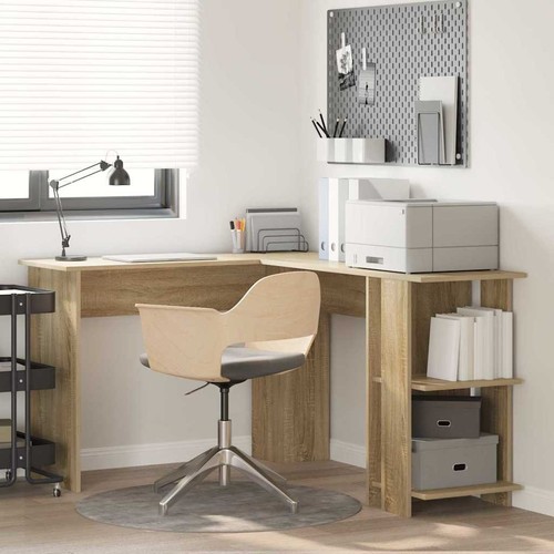 Vidaxl corner desk sonoma oak - corner,