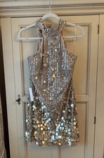 Lipsy Gold Petite Ombre Halter