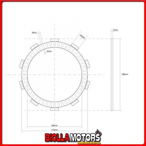 741444 single disc clutch - single,