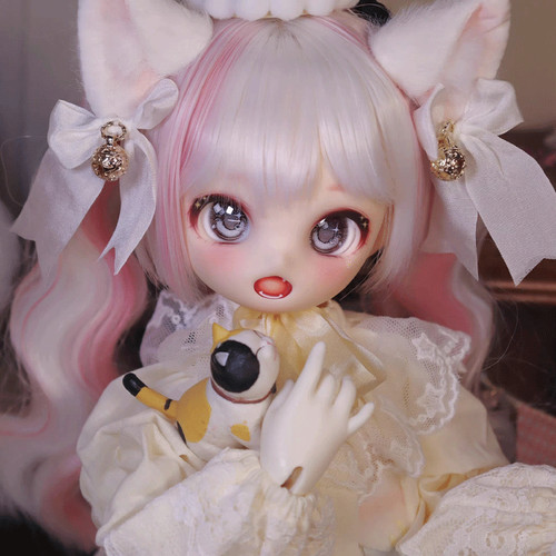 Bjd doll cartoon girl face - bjd,