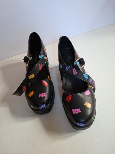 Koi black platform mary - platform,