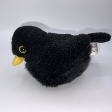 Black Bird with SOUNDS Plush