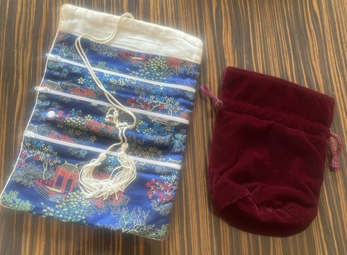 Vintage chinese blue silk - vintage,