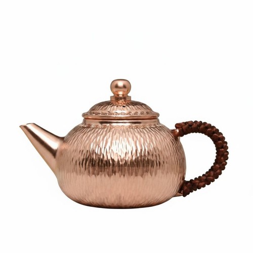 Handmade copper teapot - teapot, no