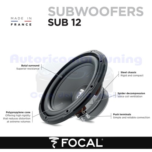 Focal sub12 subwoofer - subwoofer,