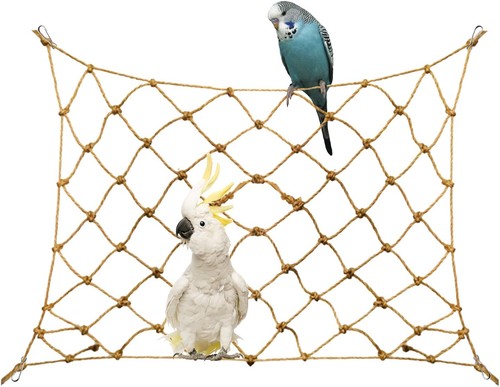 Bird climbing rope net hamster - bird,