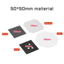 500sets 50*50mm Supplies 2*2in