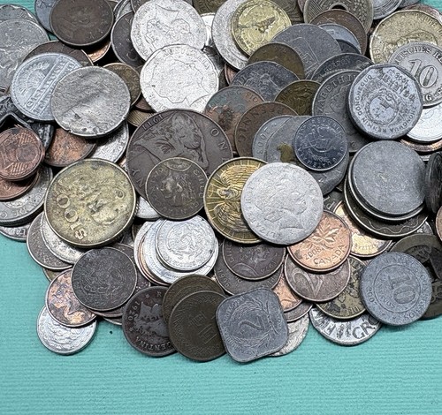 Mixed foreign coins 50 - mixed, world