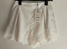 Zara White/Ivory Embroidered