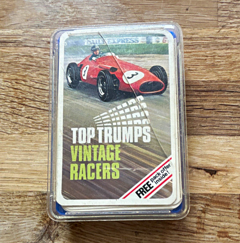 Top trumps vintage racers - top, card