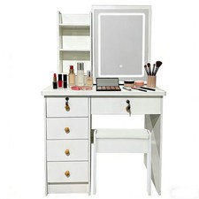 High Gloss 6 Drawers Computer