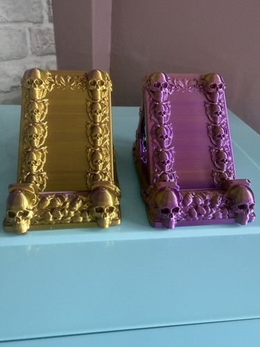 Printed skull phone stand - printed,