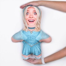 Princess Mini Me Face Doll Personalised Add Photo Choose Your Princess Teddy