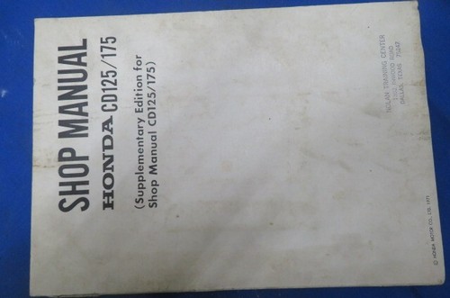 Original honda cd125 - cd125, /