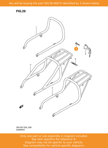 Suzuki screw 09139 06075 oem - screw,,