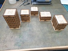 Epic 40k scenery (5 Buildings)