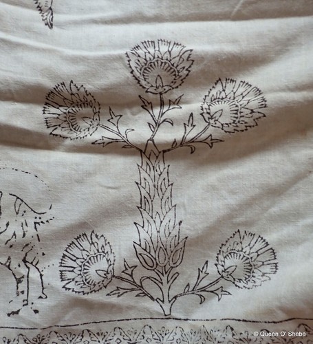 Indian kalamkari printed - kalamkari,