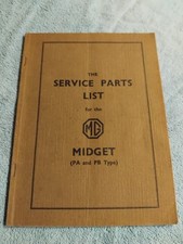 MG Midget PA and PB Series