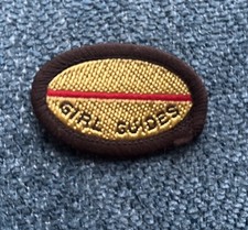 1 X Old Brownie HIGHWAY Badge Patch UNUSED Vintage GirlGuiding Guides