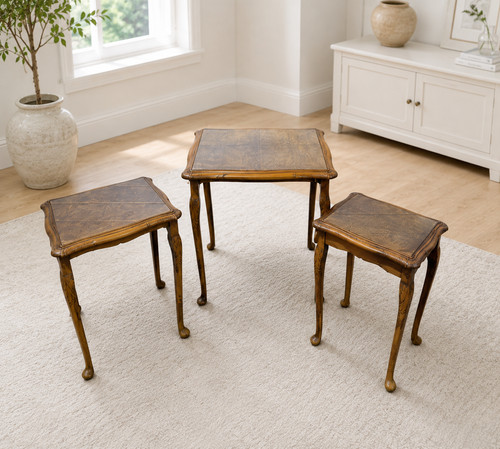 Nest walnut side tables - nest,