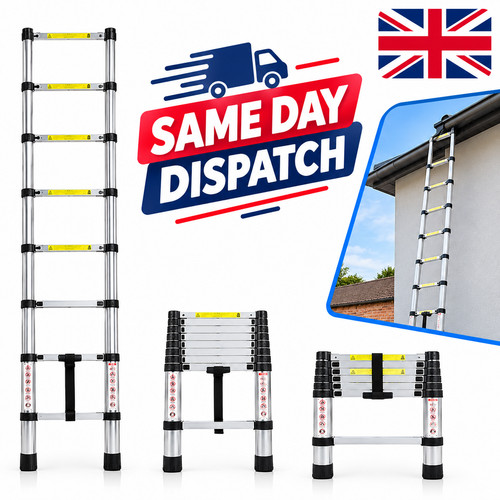 Telescopic ladder extendable - telescopic,