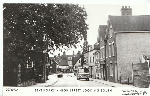 Kent postcard sevenoaks high - postcard,