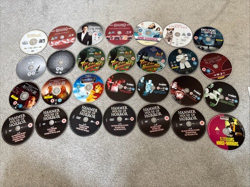 152 loose dvds job - loose, lot