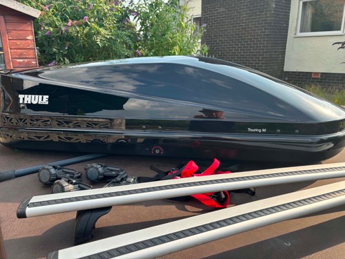 Thule touring roof box and - m,