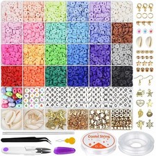 6000Pcs Clay Beads Bracelet