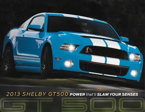 2013 ford mustang - ford, gt500