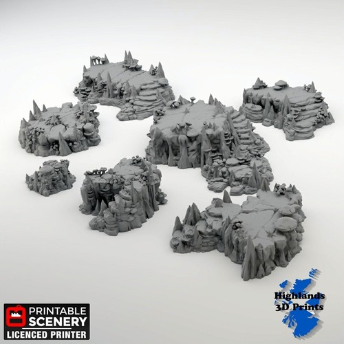 Raised shroom caverns scatter - raised,