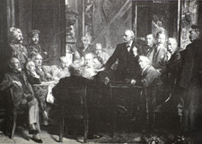 Postcard Politics Statesmen Of World War I 1914-18 Painting by Sir James Guthrie