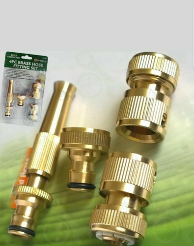 Brass hose pipe fitting - brass,