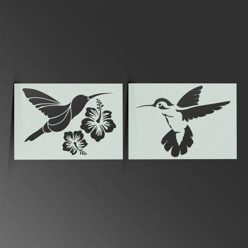 Humming bird shabby chic - humming,