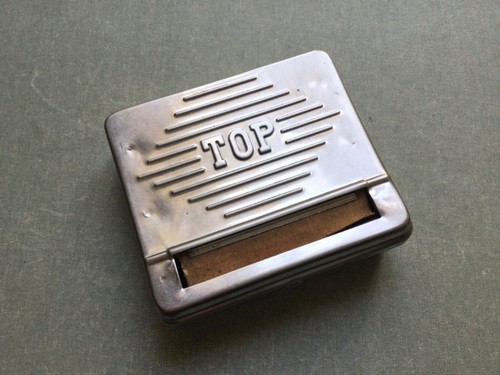 Top vintage metal cigarette - top,