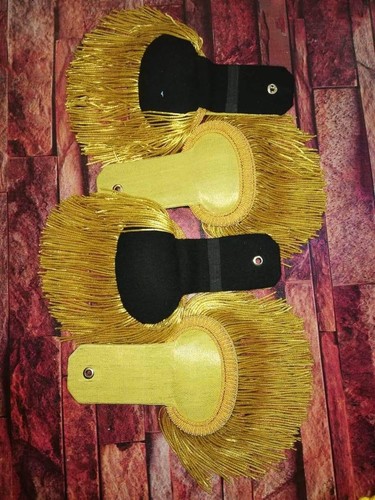 Gold military uniform - military,