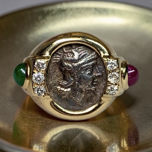 Estate 18k yellow gold ancient - yellow,