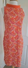 Talbots Paisley Sleeveless