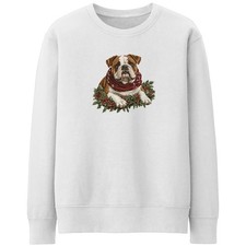 Christmas English Bulldog