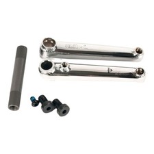 United 'Supreme' V3 BMX 3 Piece Cranks - Full 4130 & LHD RHD - Chrome 175mm BSD 