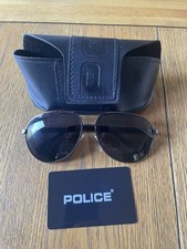 Police Sun Glasses and Case
