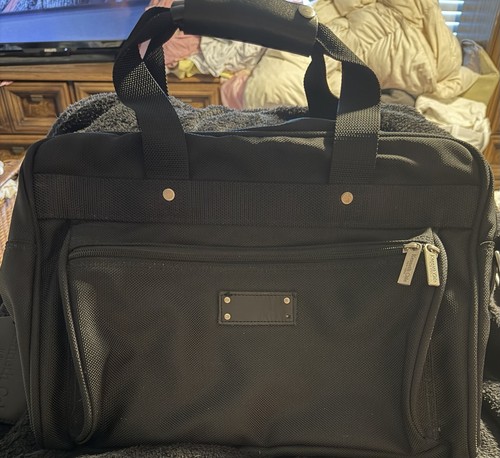 Kenneth cole black duffle - black, bag