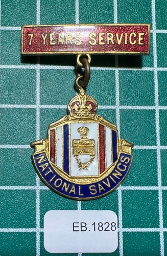 National savings year badge - 7,