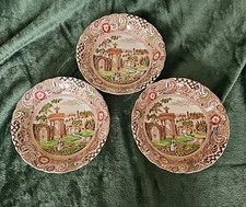 W R Midwinter 'Landscape'  Vintage Bowls/Dishes x 3 In Good Condition.