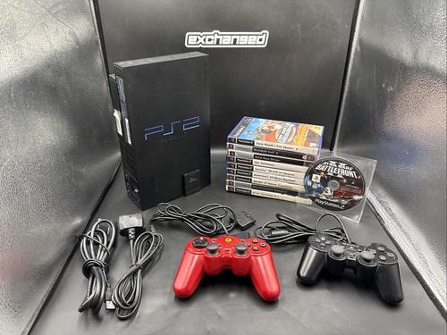 Ps2 console bundle 10 games - ps2,