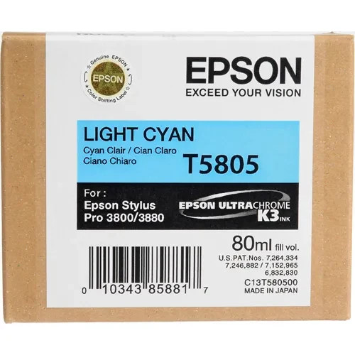 Epson t5805 light cyan - light, tinte