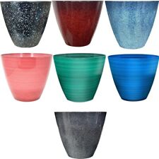 Set of 2 Large Glossy Plastic