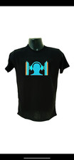 Sound activated let t shirt